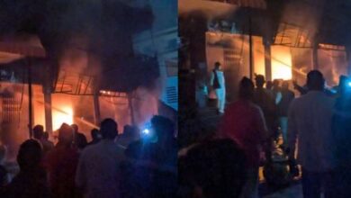 Photo of लखनऊ में स्वीट हाउस में लगी भीषण आग