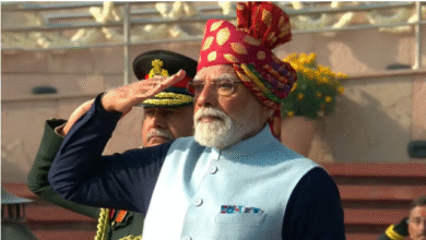 Photo of पीएम मोदी ने 77वें गणतंत्र दिवस पर पहनी मरून रंग की पगड़ी