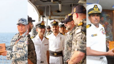 Photo of भारत युद्धाभ्यास मिलन के लिए तैयार, नौसेना ने तीन देशों के जहाजों का किया स्वागत